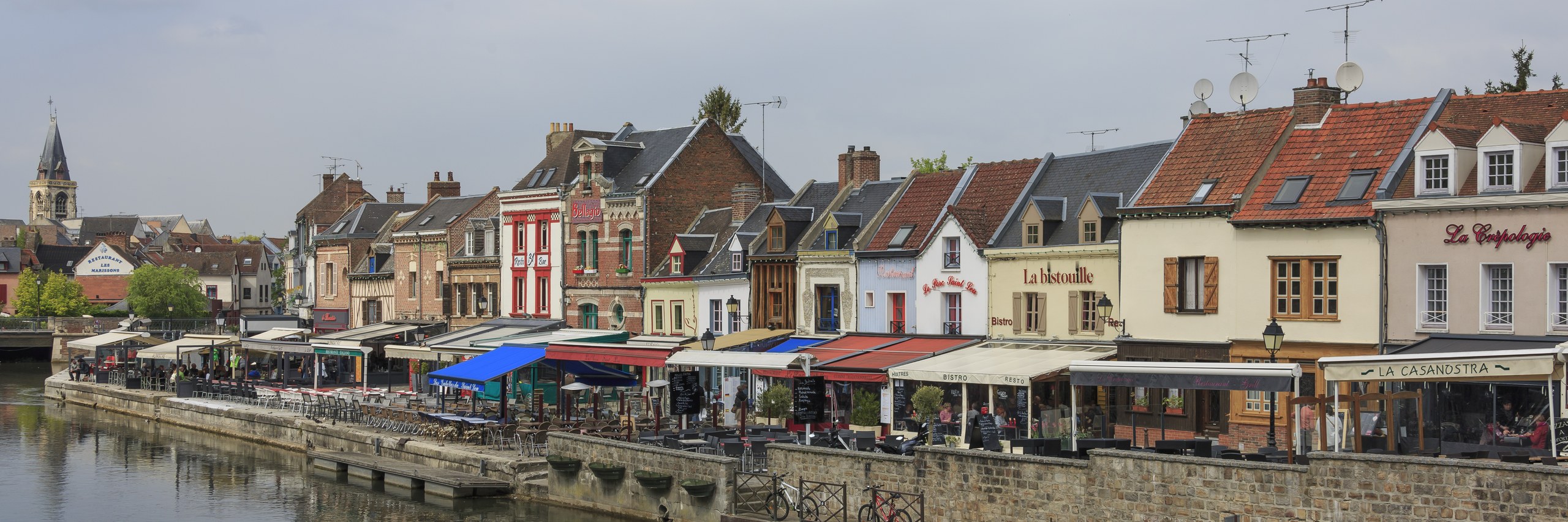 Bilan de compétences à Amiens en visio – le quai Bélu et les maisons du quartier Saint-Leu